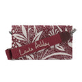 LAURA ASHLEY Gray Fabric Handbag