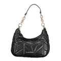 Mario Valentino Black Polyurethane Women Handbag