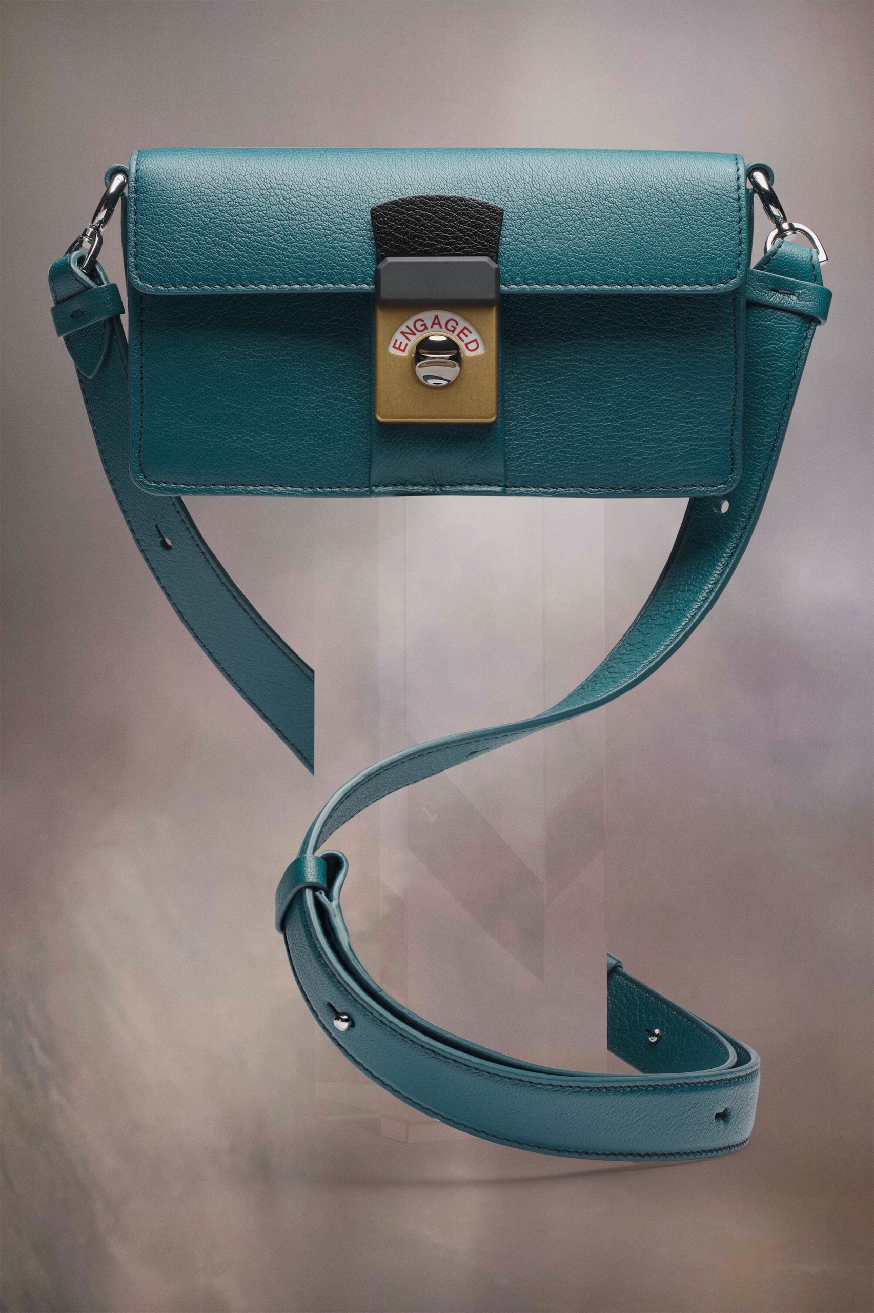 Maison Margiela Blue Fibres Handbag