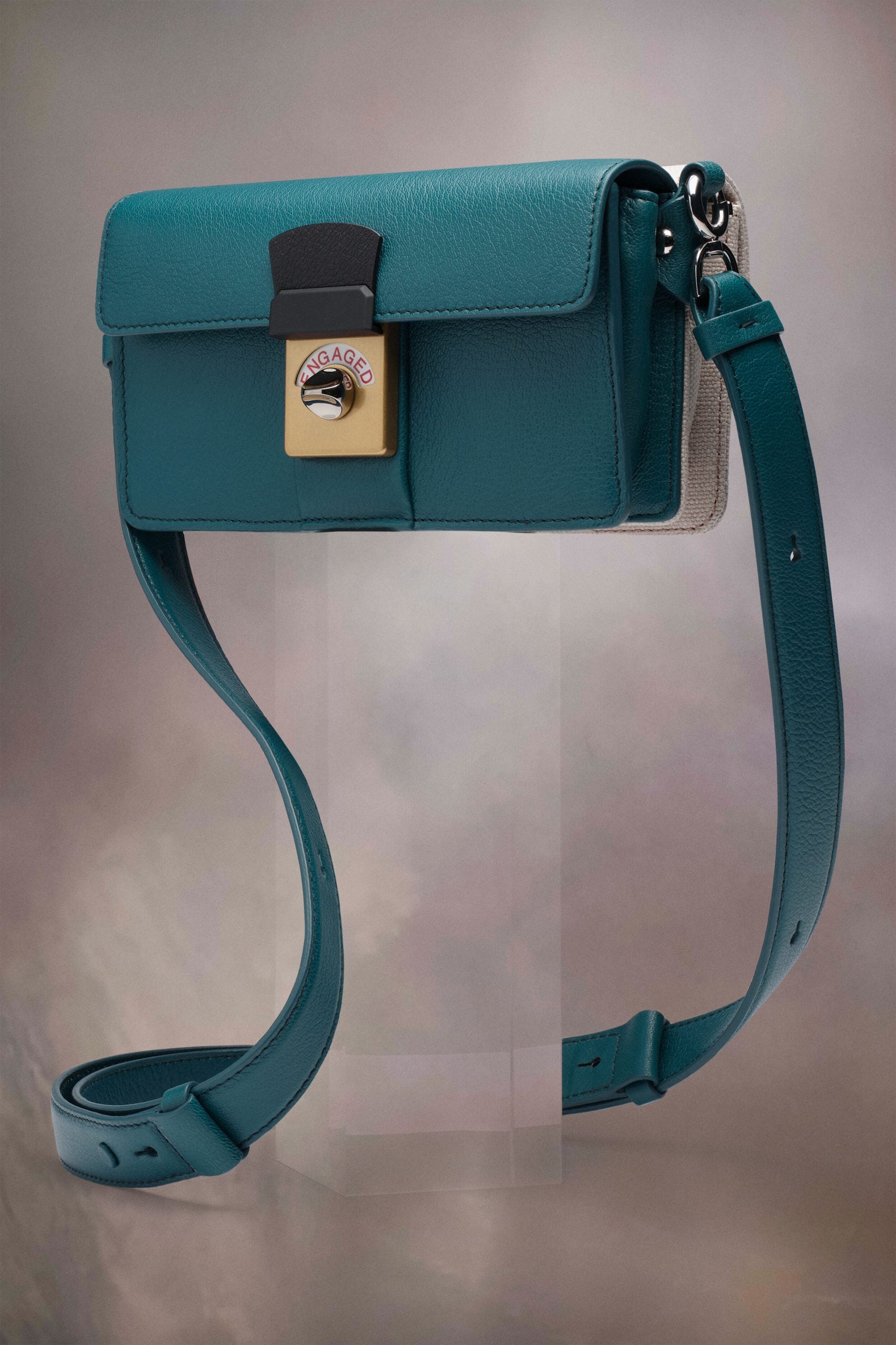 Maison Margiela Blue Fibres Handbag
