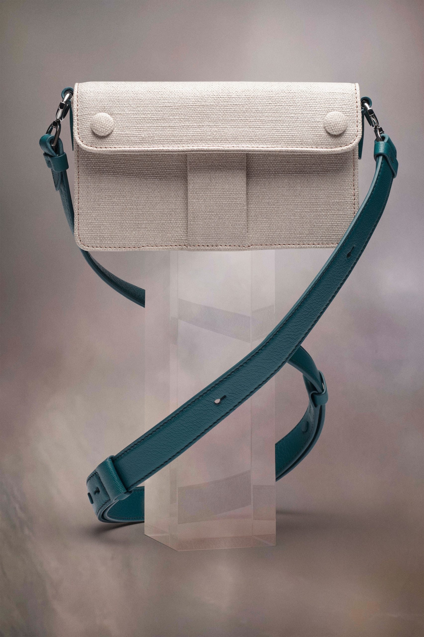 Maison Margiela Blue Fibres Handbag