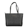 Mario Valentino Nero Poliuretano Women Shoulder Bag
