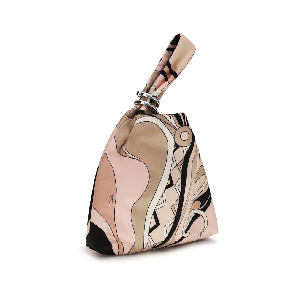 Emilio Pucci Multicolor Silk Clutch Bag
