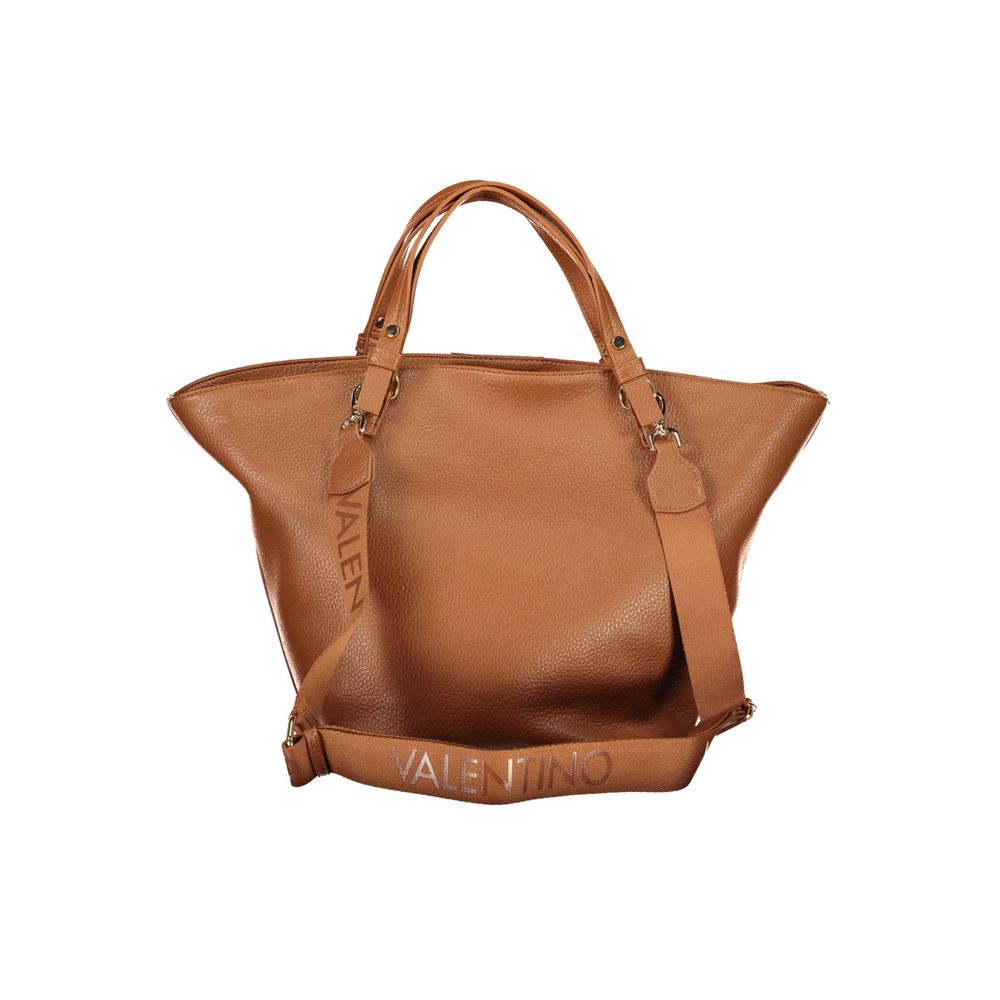 Mario Valentino Brown Polyurethane Woman Bag