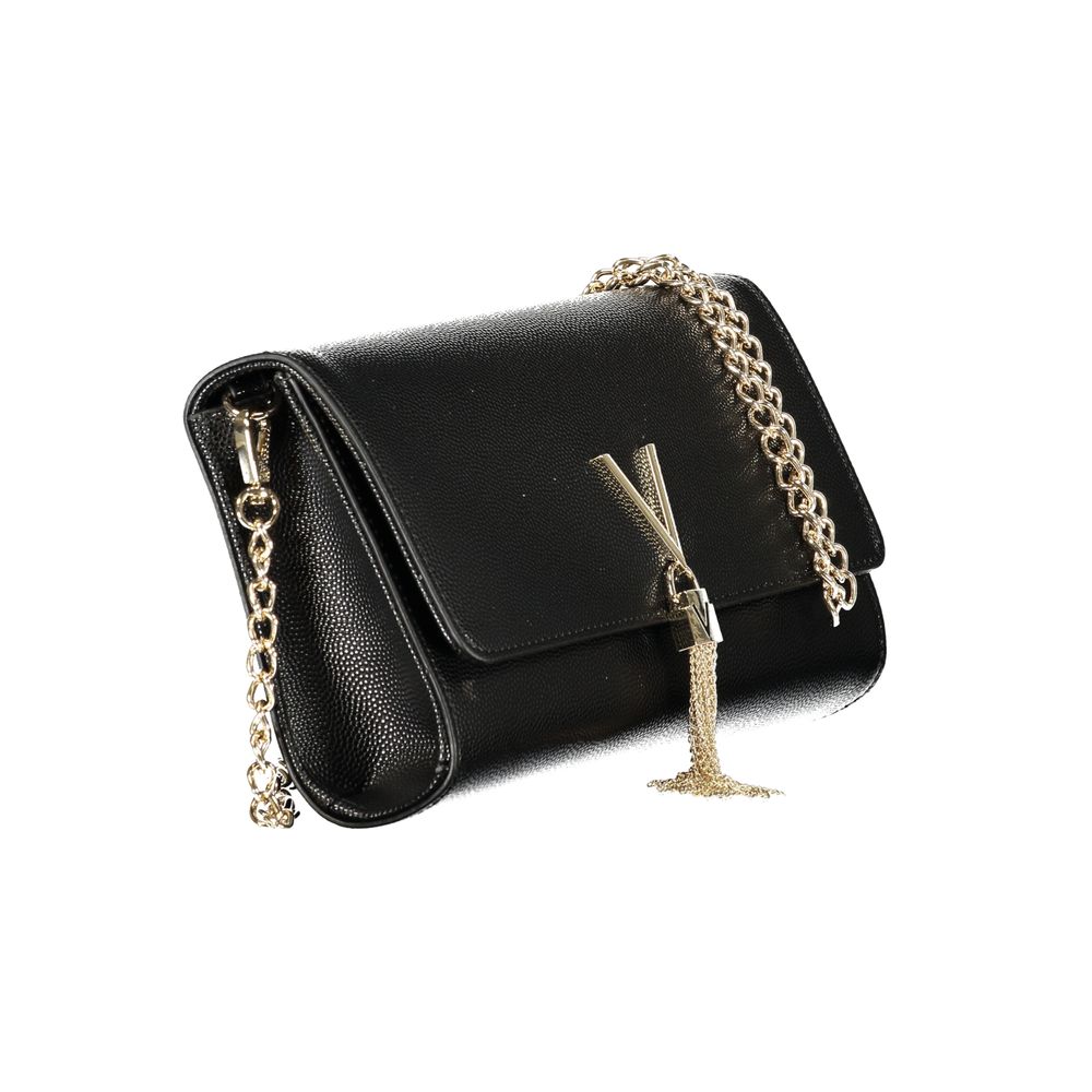 Mario Valentino Black Polyurethane Women's Bag