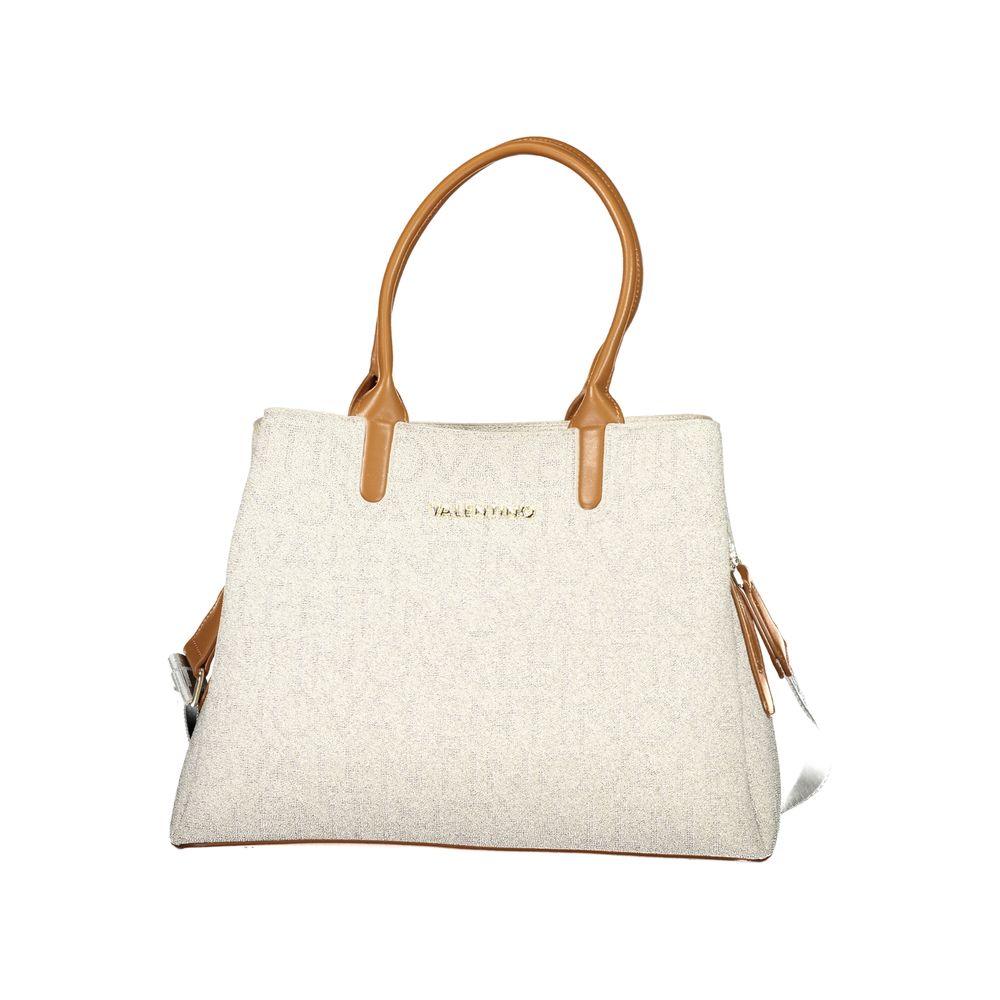 Mario Valentino Beige Polyurethane Women's Bag