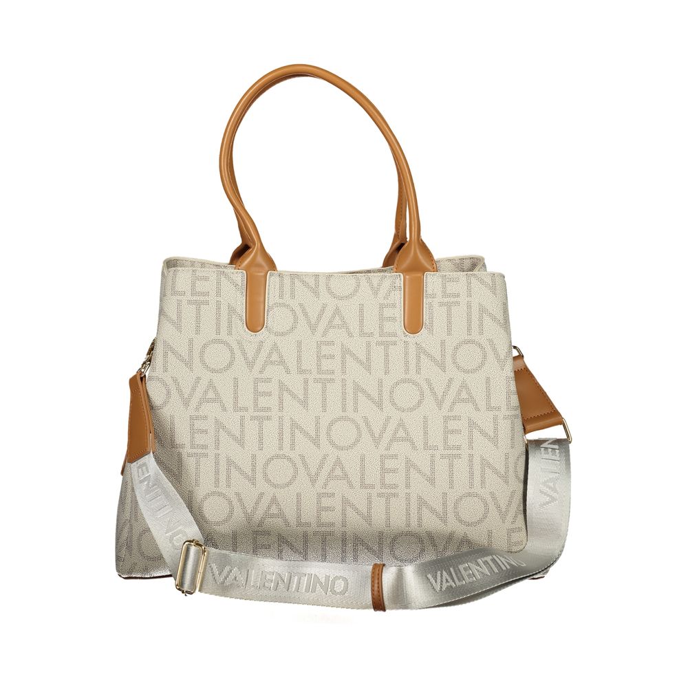 Mario Valentino Beige Polyurethane Women's Bag