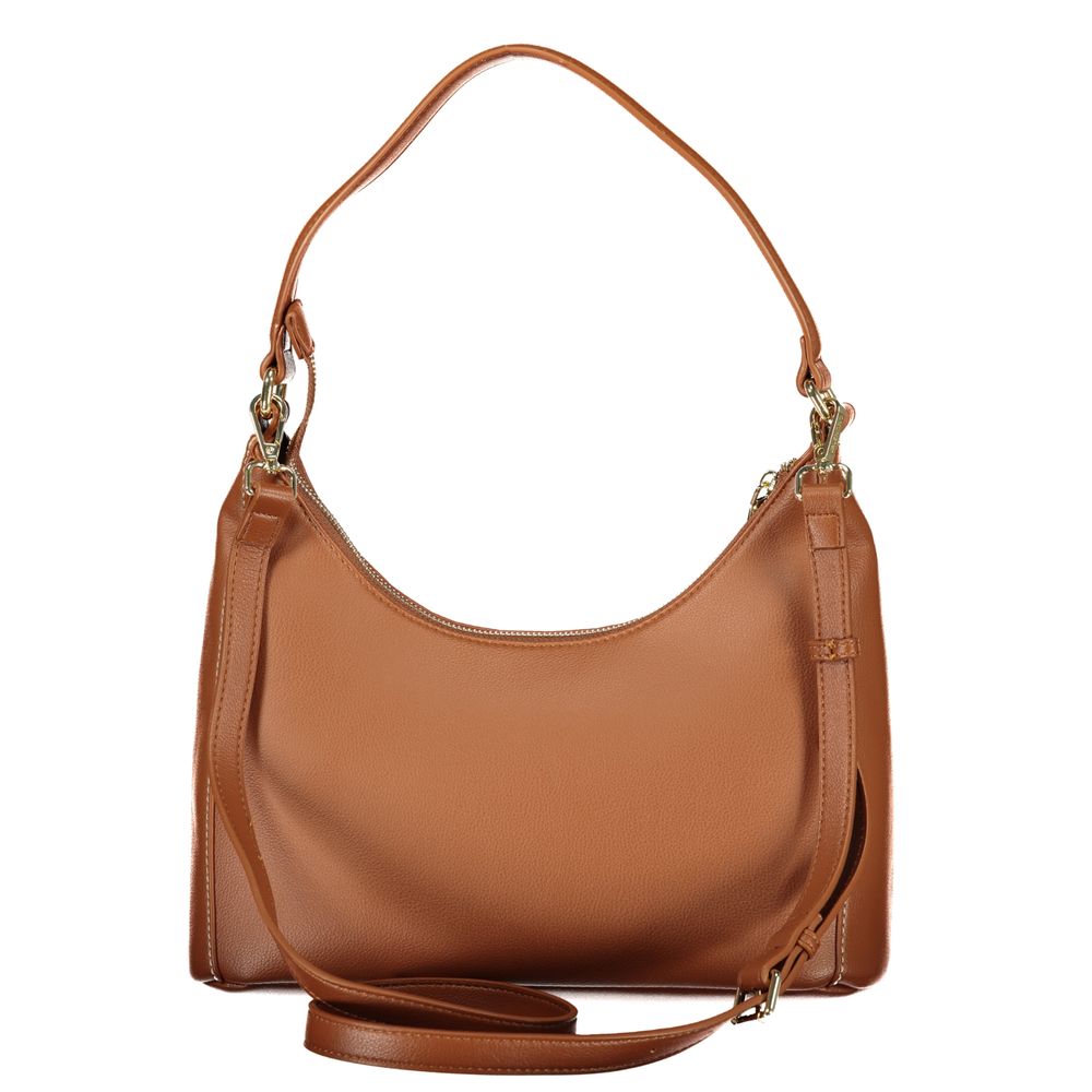 Mario Valentino Brown Polyurethane Womens Bag
