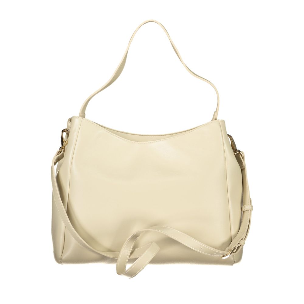 Mario Valentino Beige Polyurethane Women's Bag