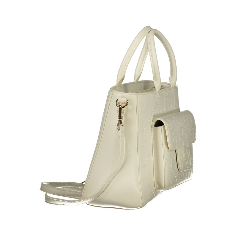 Mario Valentino White Polyurethane Women's Bag