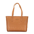 Mario Valentino Brown Polyurethane Women's Bag