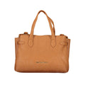 Mario Valentino Brown Polyurethane Women Bag