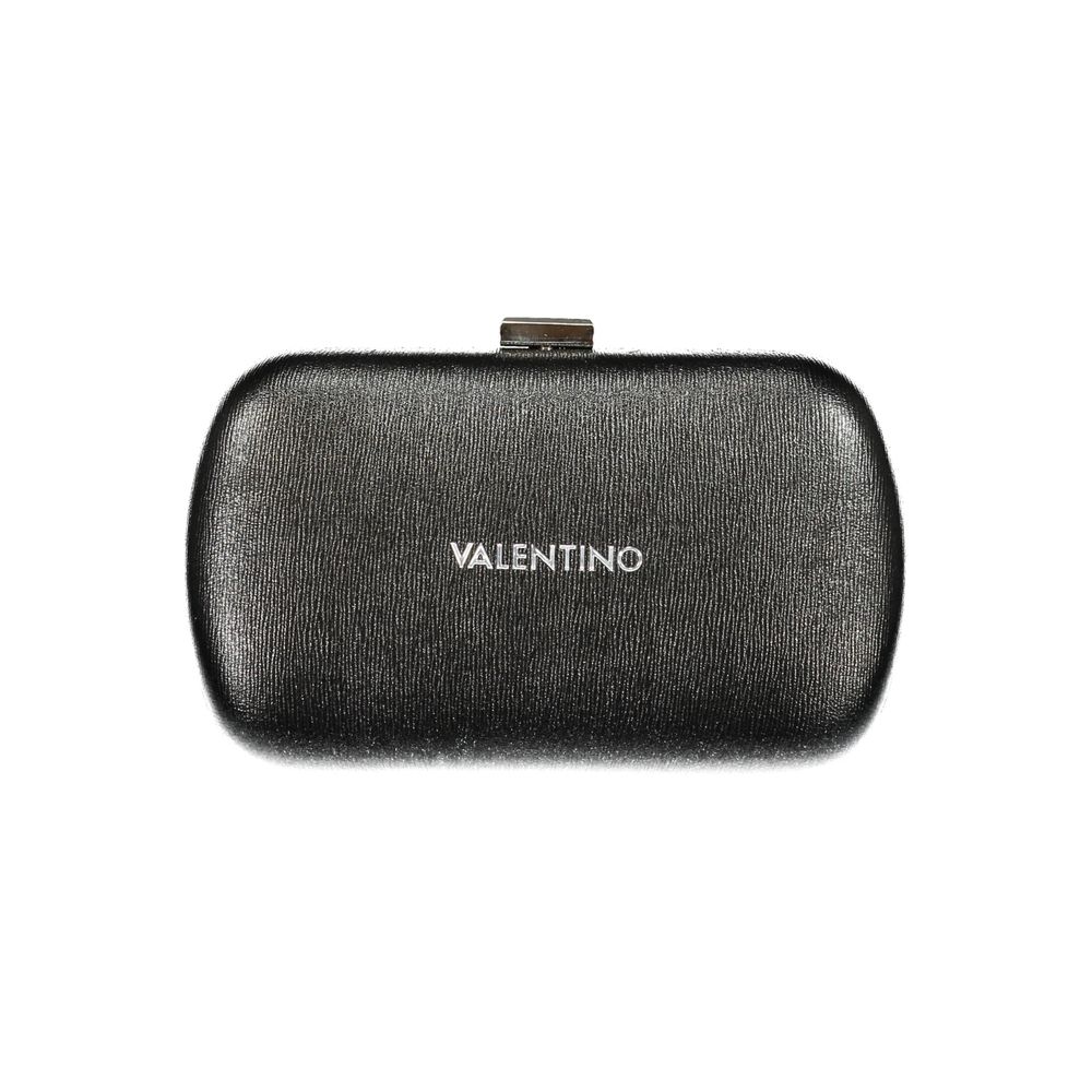 Mario Valentino Black Polyurethane Women Handbag