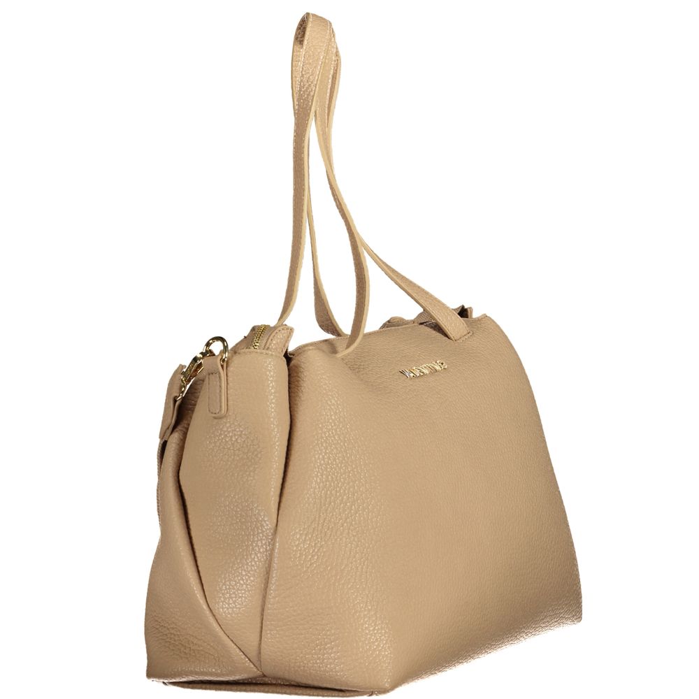 Mario Valentino Beige Polyurethane Women Handbag