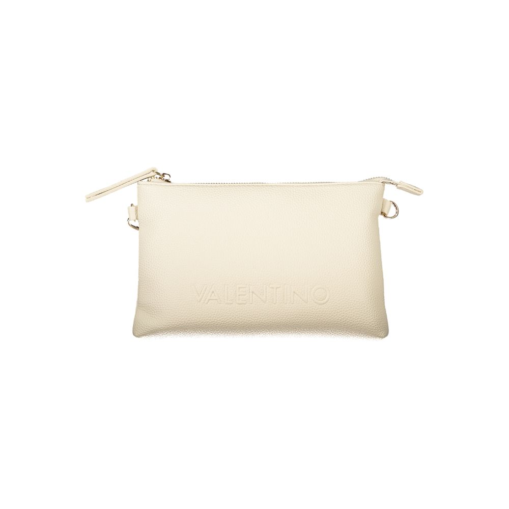 Mario Valentino Beige Polyurethane Women Handbag