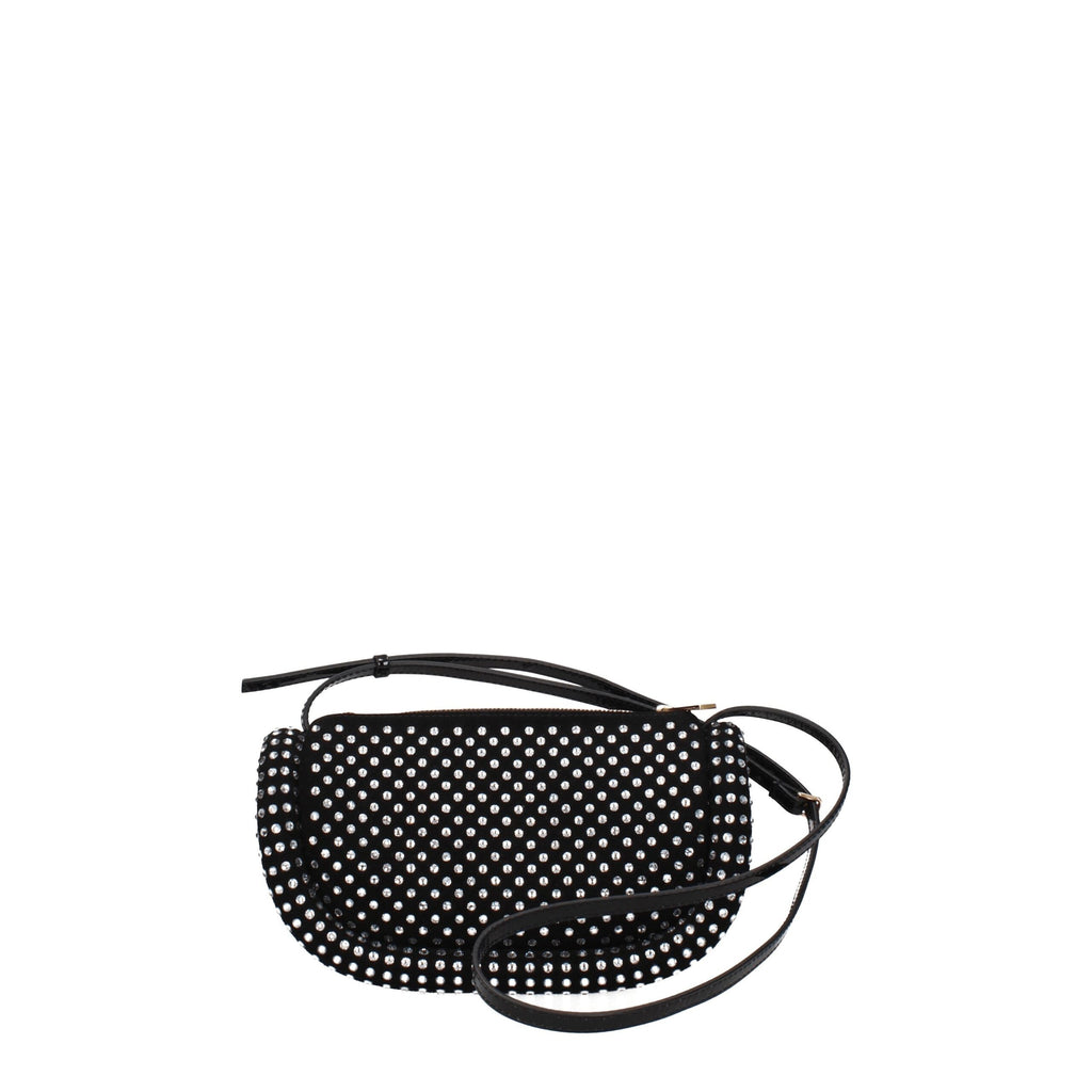 Jw Anderson Black Leather Crossbody Bag