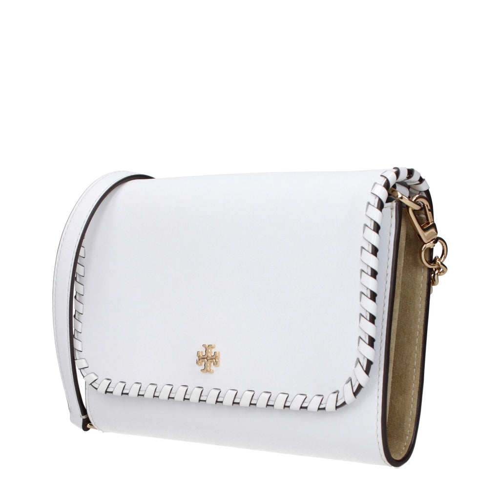 Tory Burch Blue Leather Clutch Bag