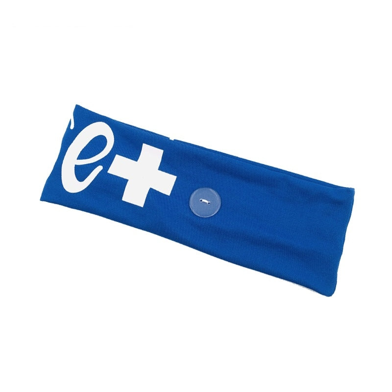 Stretch Milk Silk Nurse Button Mask Hair Band